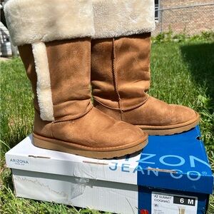 Arizona Jean Company Tan Ankle Boots